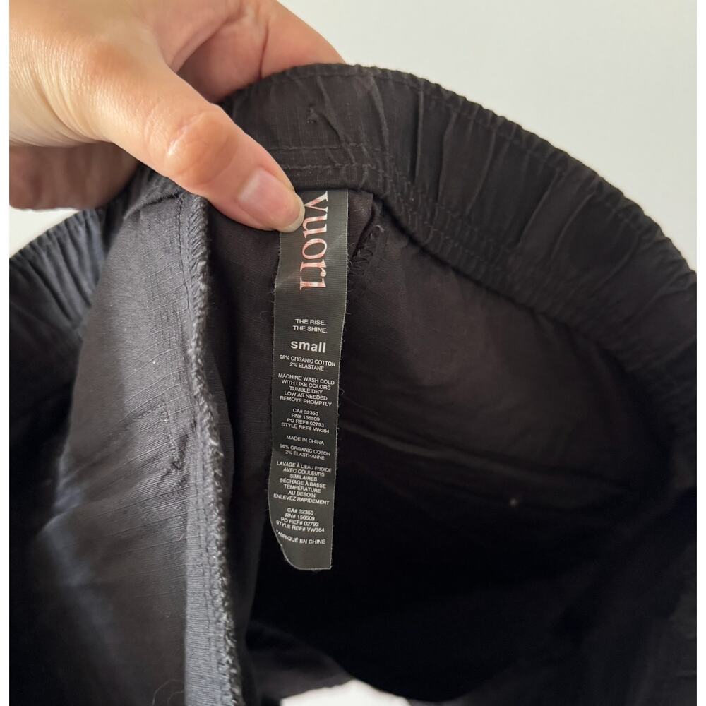 Vuori Ripstop Black Camo Drawstring Athletic Utility Outdoor Shorts Size S - Picture 4 of 4
